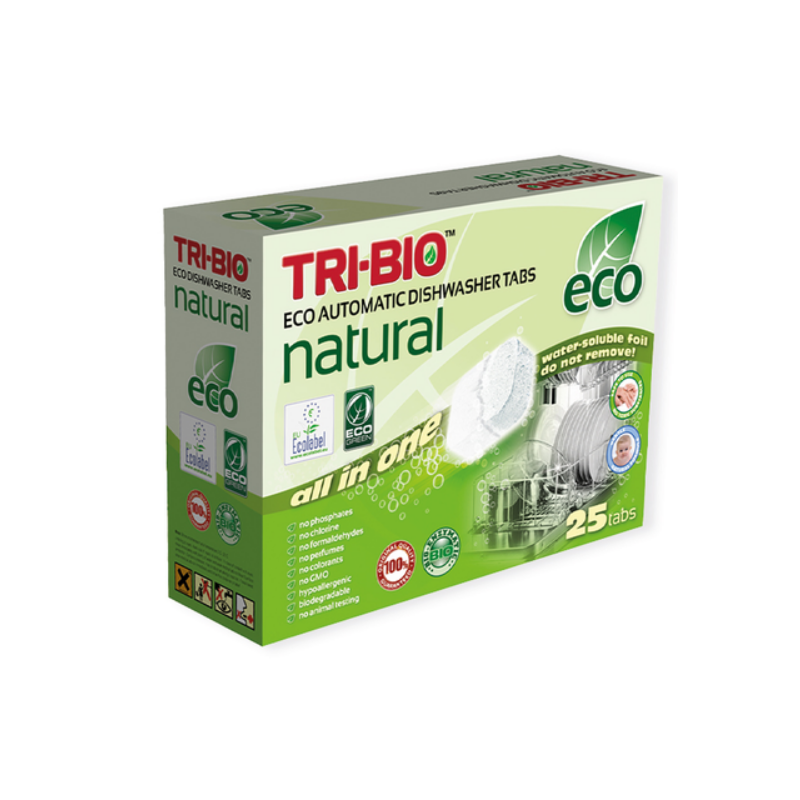 TRI-BIO Tabletki do zmywarki All-in-one 25 Tabl.
