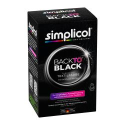 Simplicol Back to Black farba do tkanin 400g