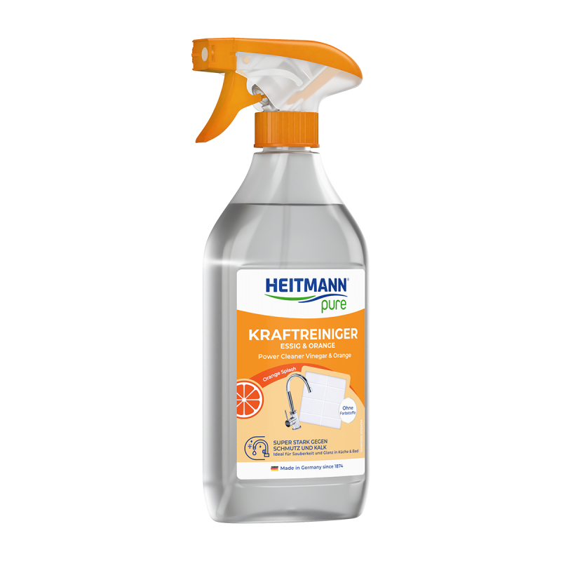 HEITMANN pure Cytrusowo-octowa moc naturalnych kwasów na kamień i brud 500ml