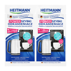 HEITMANN Power Szybki Odkamieniacz 2x20g